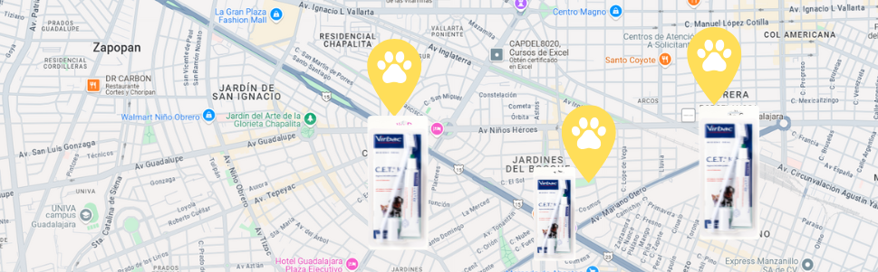 Encuentra tu clínica veterinaria más cercana